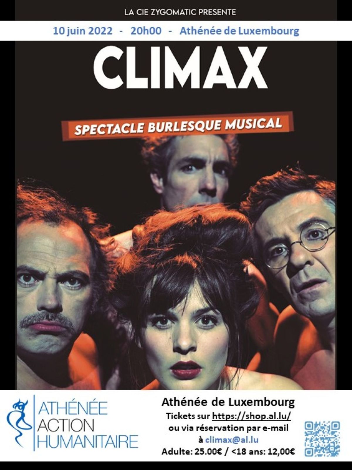 Spectacle théâtral "CLIMAX"