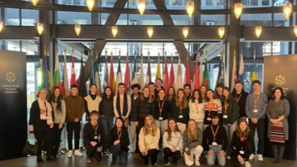 Visite de la Cour de justice européenne