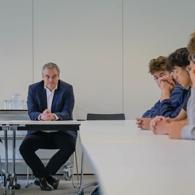 ENTREVUE VUM HÄR MINISTER CLAUDE MEISCH MAT DER 4C7, GEWËNNER VUM CONCOURS VUN DER BPB — photo 8