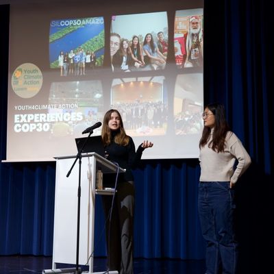 PARTICIPATION DES ÉLÈVES DE NOTRE SECTION R À LA SÉANCE DE DEBRIEFING SUR LES RÉSULTATS DE LA COP30 — photo 9