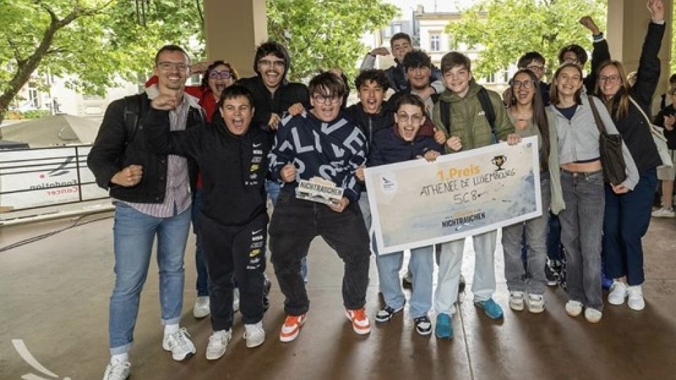 D'5C8 GEWËNNT DE CONCOURS "MISSION NICHTRAUCHEN"