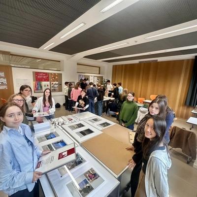 4CLZH1: ATELIERS AVEC D'AUTRES CLASSES - PRÉPARATION DE L'EXPOSITION "10 ANS PROJET DÉVELOPPEMENT" — photo 2