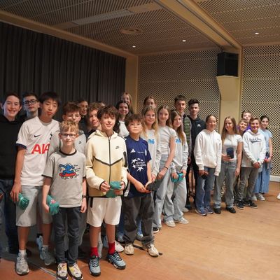 REMISE DES PRIX SUITE AU CHARITY RUN ET SENSIBILISATION DE NOS CLASSES DE 5e — photo 2