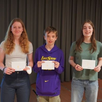REMISE DES PRIX SUITE AU CHARITY RUN ET SENSIBILISATION DE NOS CLASSES DE 5e — photo 4