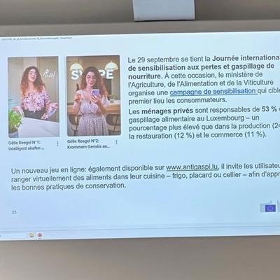 4CLZH1: Visite de Mme Anne Calteux, directrice de la Représentation de la Commission européenne au Luxembourg — photo 8