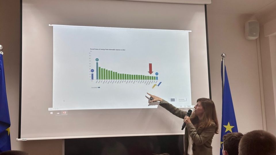Présentation et échange avec Mme Anne Calteux au Foyer européen