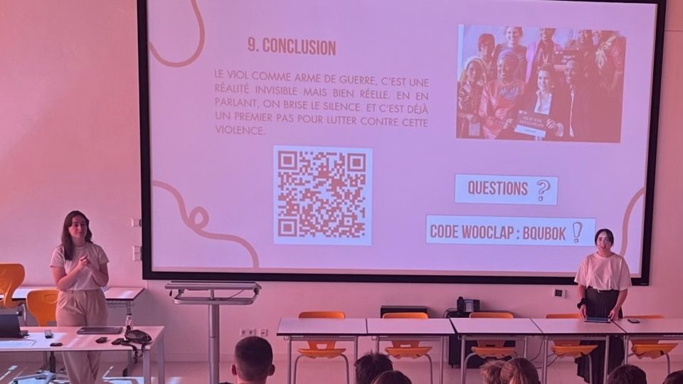 4C4: MATINÉE DE SENSIBILISATION AUX MINERAIS DE CONFLIT ET AU VIOL COMME ARME DE GUERRE