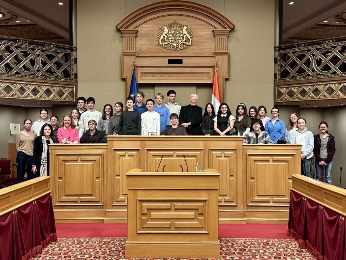 CLASSE DÉVELOPPEMENT: VISITE DE LA CHAMBRE DES DÉPUTÉS.
