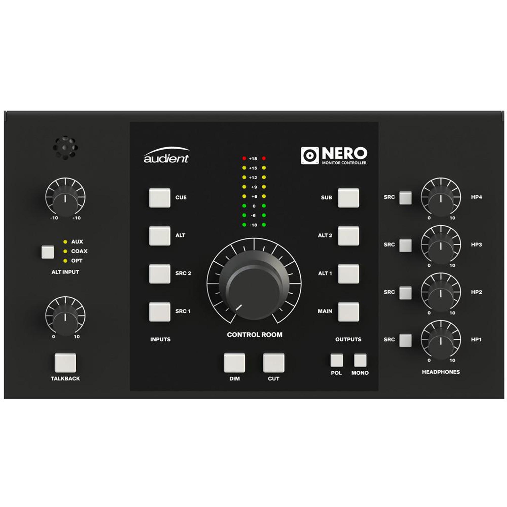 Image of Audient Nero Desktop Monitor Controller