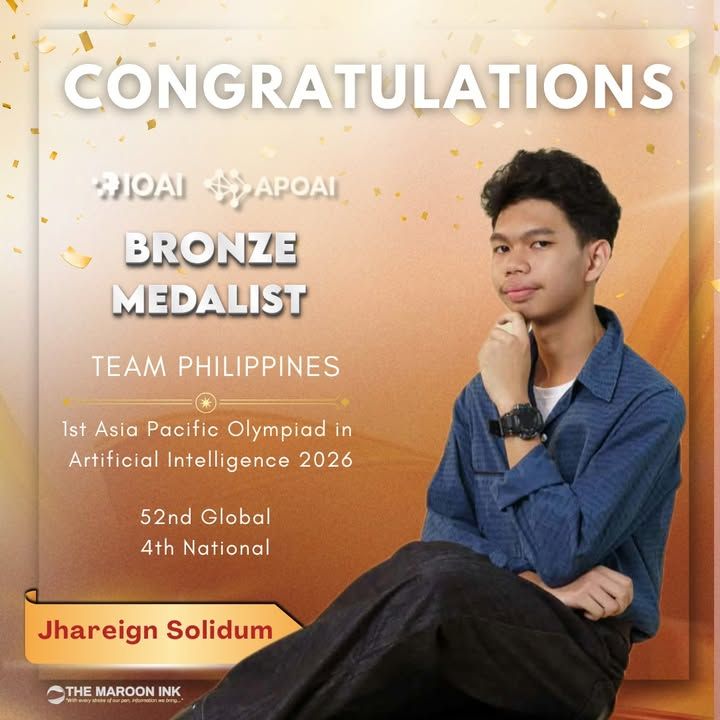 CONGRATULATIONS, JHAREIGN SOLIDUM!