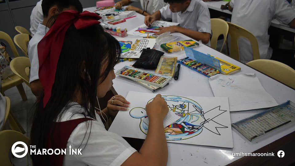 UMIHS NEWS | UMians compete in the poster making and quiz bee competitio...