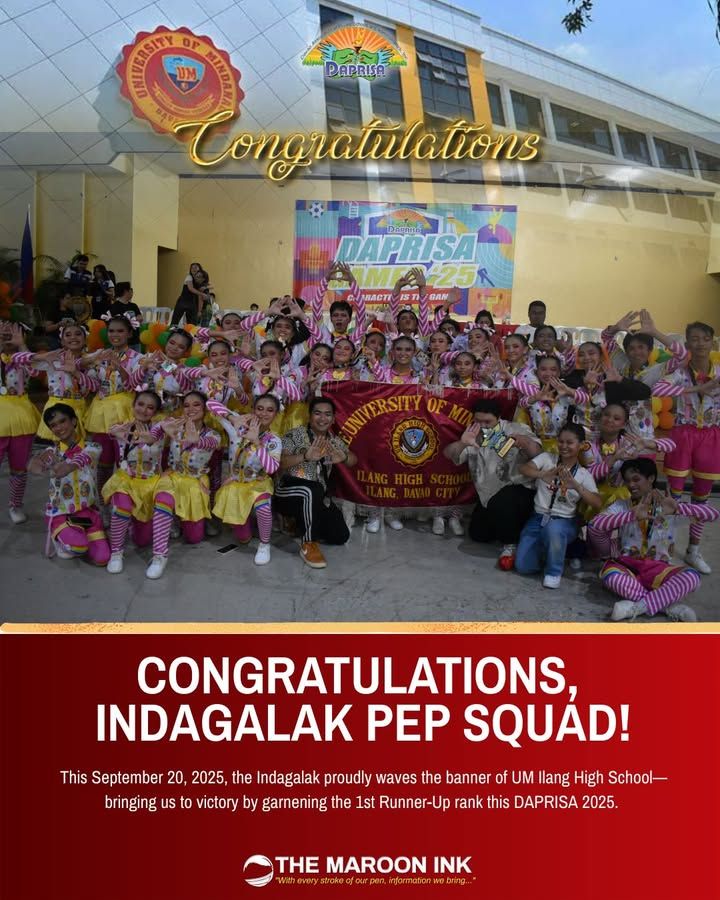 DAPRISA 2025 | Congratulations Indagalak Pep Squad!