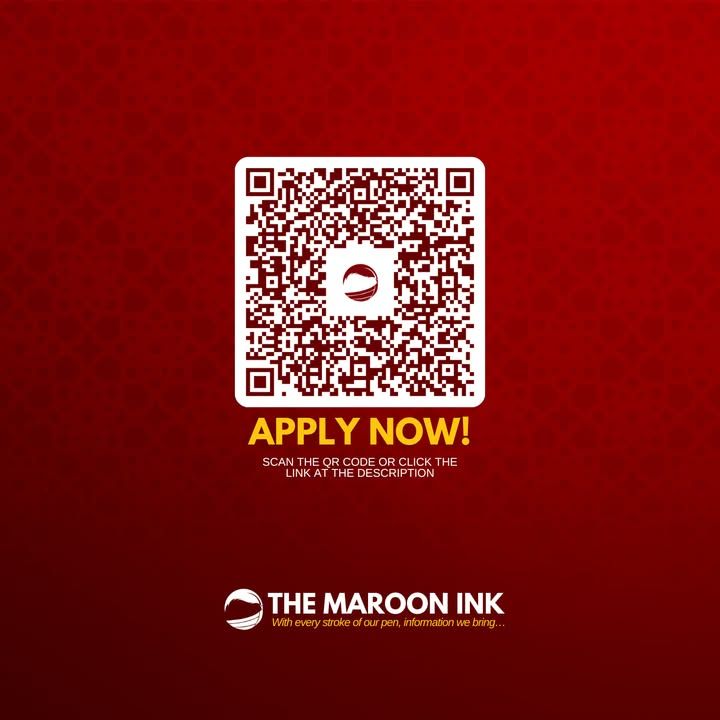 LAST CALL | Be part of The Maroon Ink!