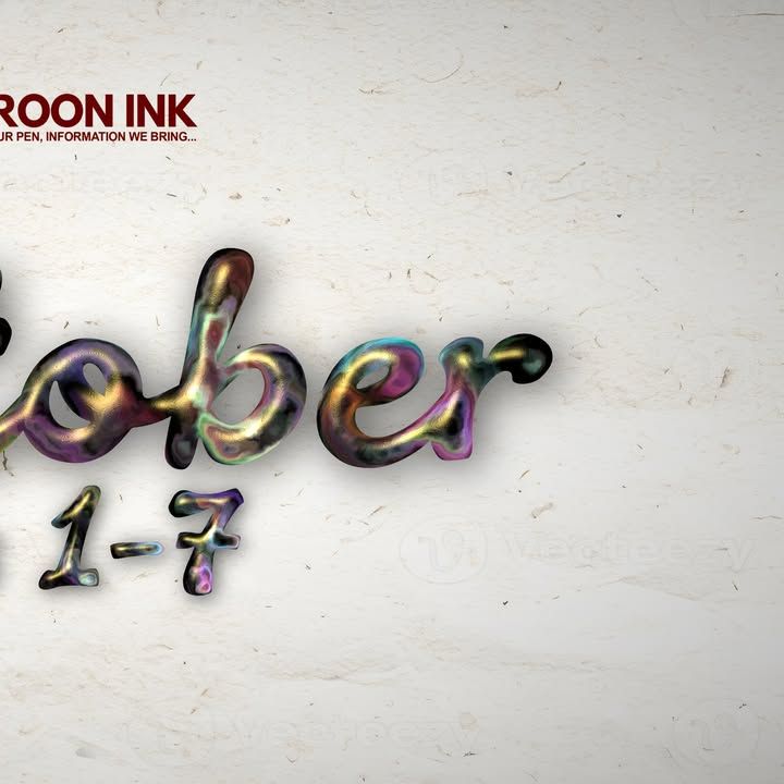 INKTOBER 2026 | Week 1
