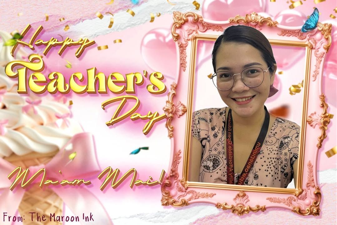 Happy Teacher's Day, Ma'am Mai!