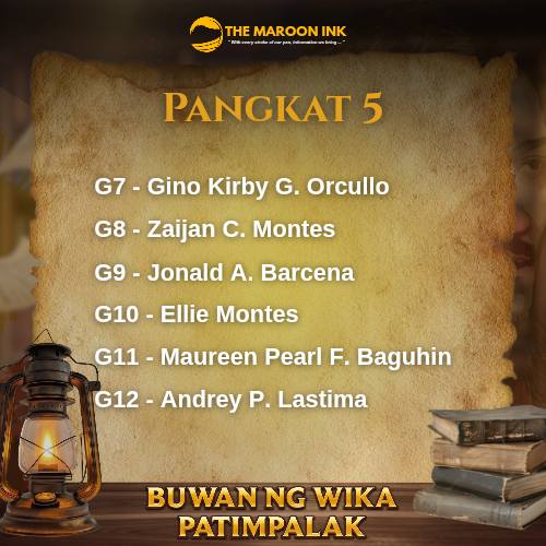 BUWAN NG WIKA 2025 | Pangkatan sa Tagisan ng Talino