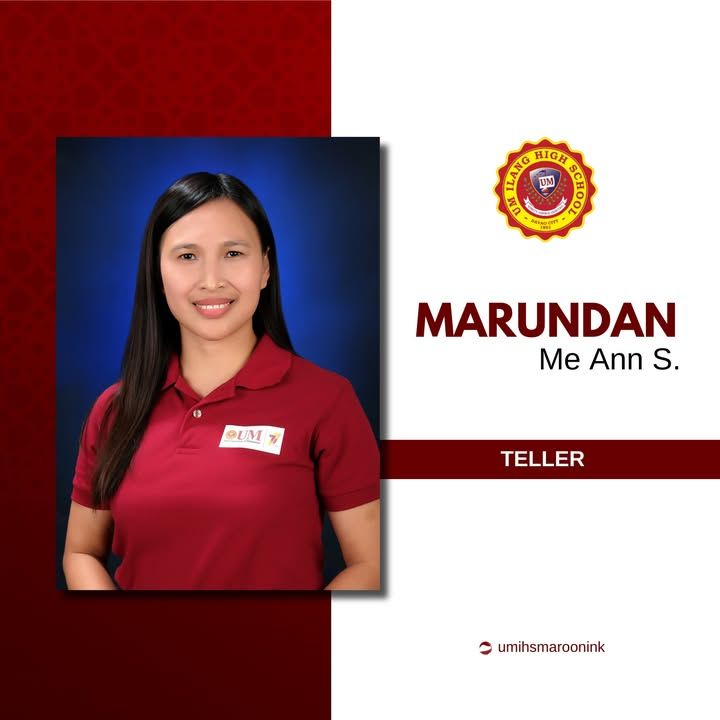 LOOK | The Faculty and Staff of UM Ilang High School for the school year...