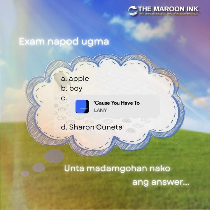 Exam season nanaman mga, Ga!