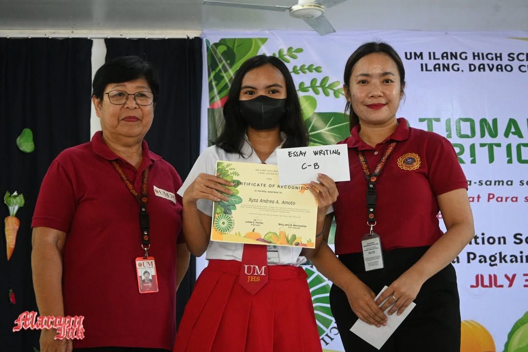 NUTRITION MONTH 2025 | On July 31, 2025, UM Ilang High School held the N...