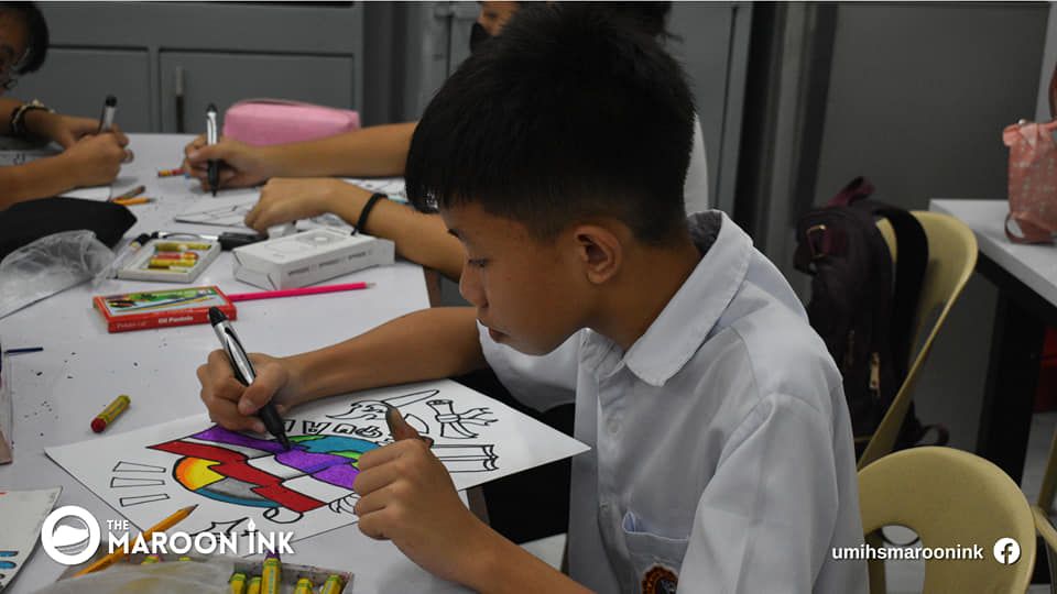 UMIHS NEWS | UMians compete in the poster making and quiz bee competitio...