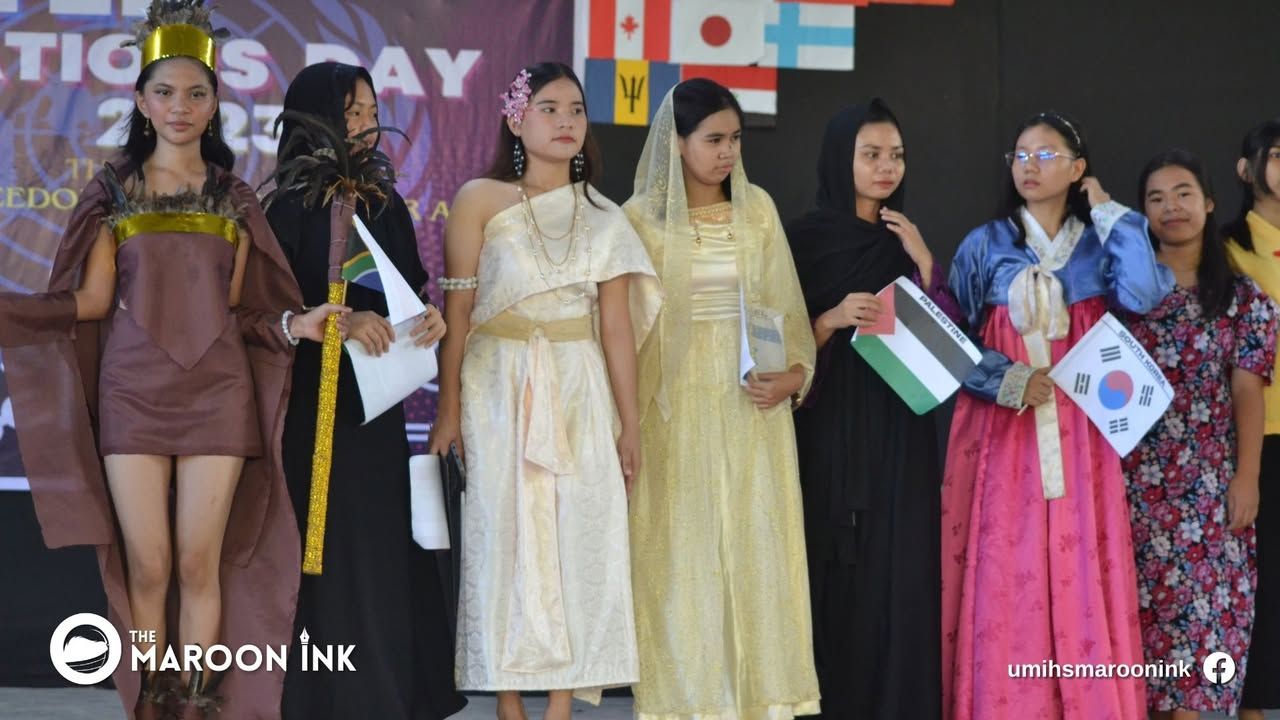 RAISE YOUR FLAG | In celebration of the United Nations, UMIHS students r...