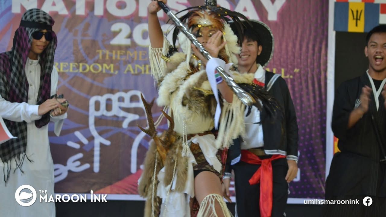 RAISE YOUR FLAG | In celebration of the United Nations, UMIHS students r...