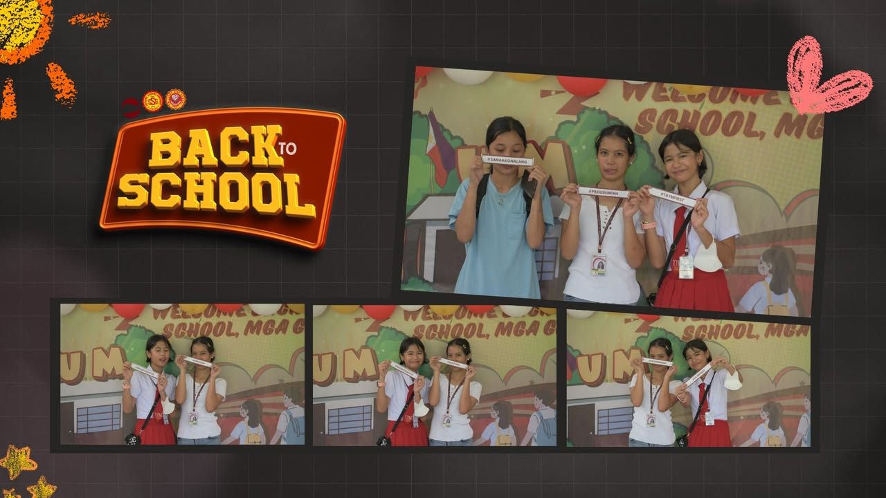 CAPTURE THE FUN | UMians took advantage of a free photobooth on August 5...