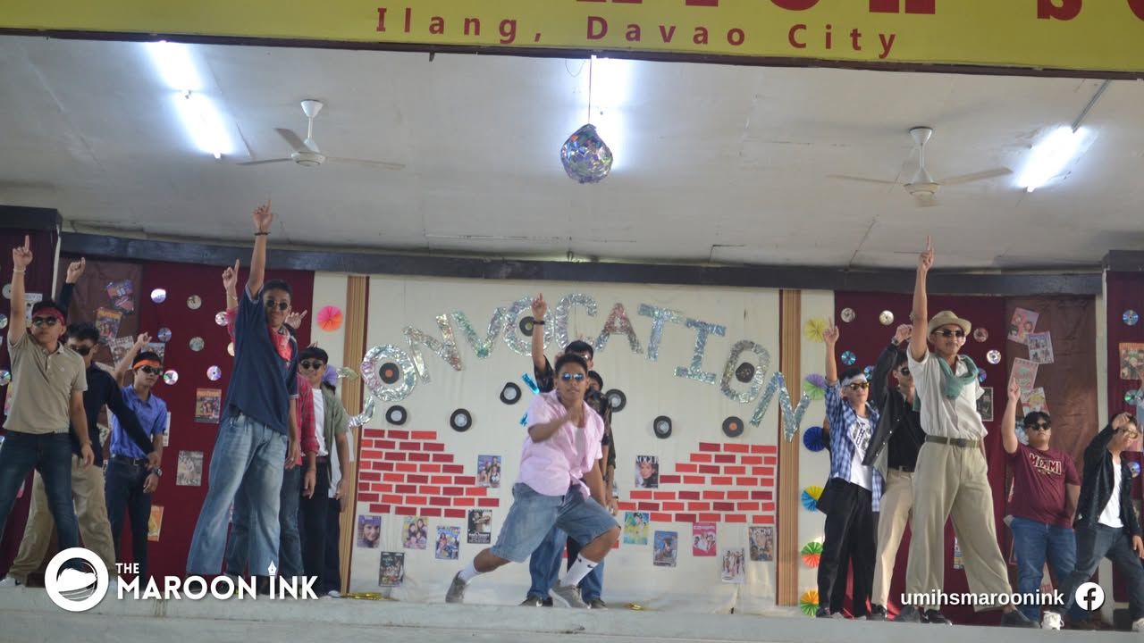 SHIP SAILS AT 90s | Grade 12 Students of UMIHS tied knots during this mo...