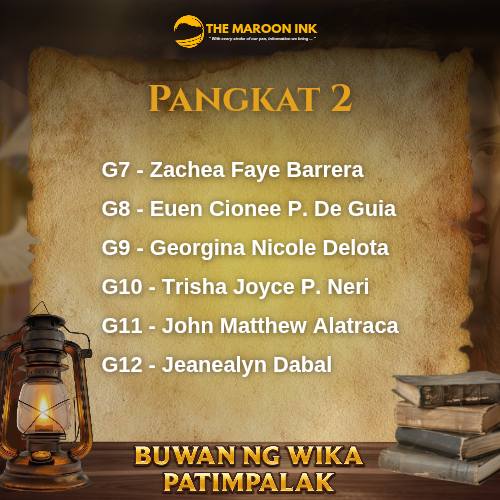 BUWAN NG WIKA 2025 | Pangkatan sa Tagisan ng Talino