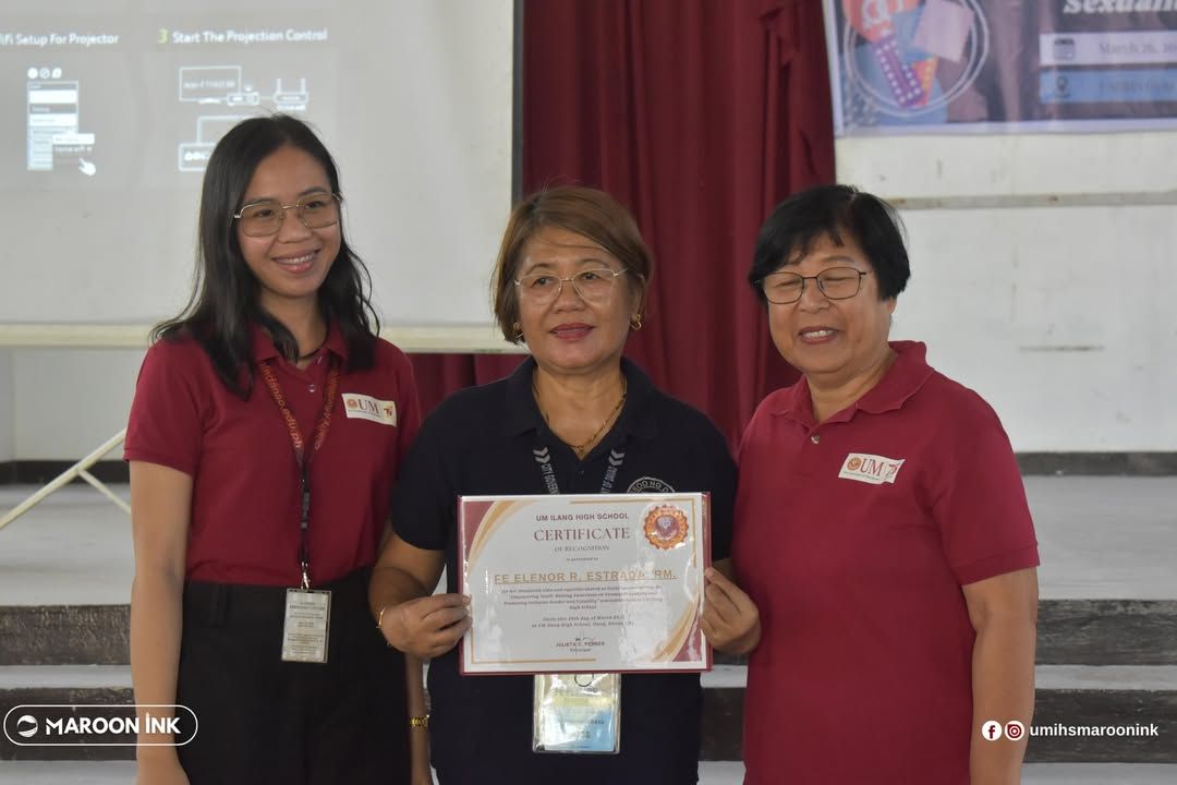 IN PHOTOS | On March 26, 2025, UM Ilang High School participated in a se...