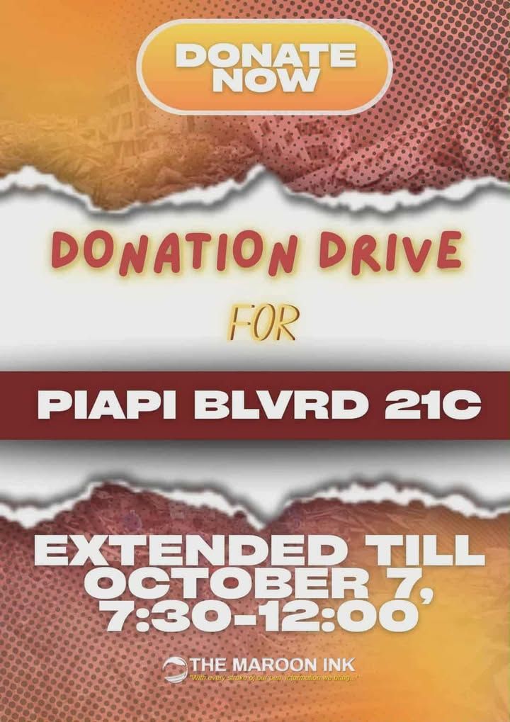 DONATION DRIVE EXTENDED!