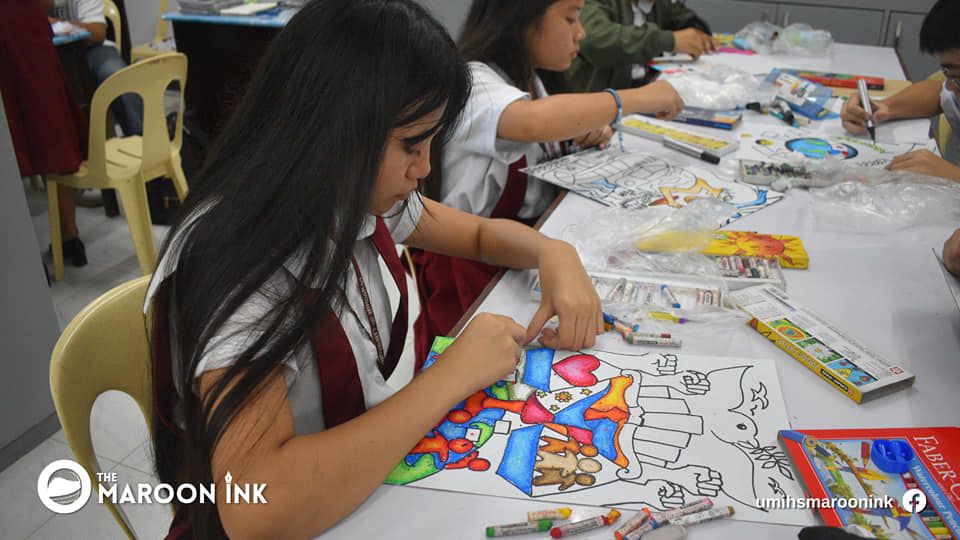 UMIHS NEWS | UMians compete in the poster making and quiz bee competitio...