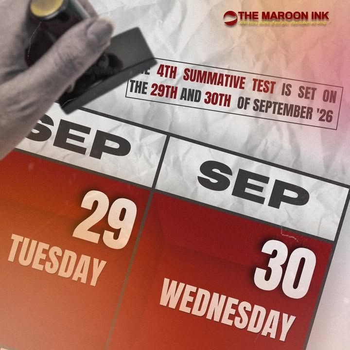 Here comes the first examination for the 2nd term, scheduled on septembe...