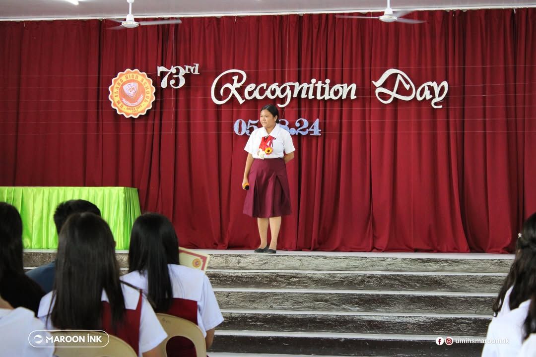 73rd RECOGNITION DAY | Following the reading of honors, Interbranch Expr...
