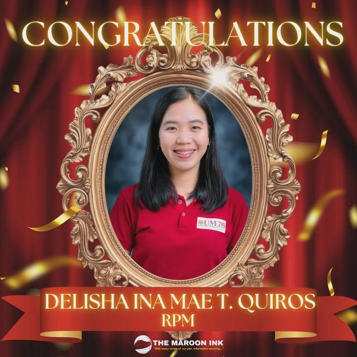 Congratulations our dear guidance facilitator, maam Delisha Ina Mae T.