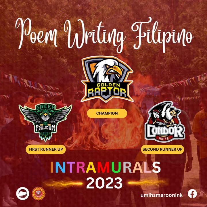 INTRAMURALS 2023 | With great pride and honor, The University of Mindana...