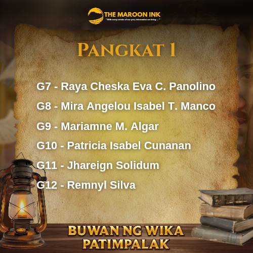 BUWAN NG WIKA 2025 | Pangkatan sa Tagisan ng Talino