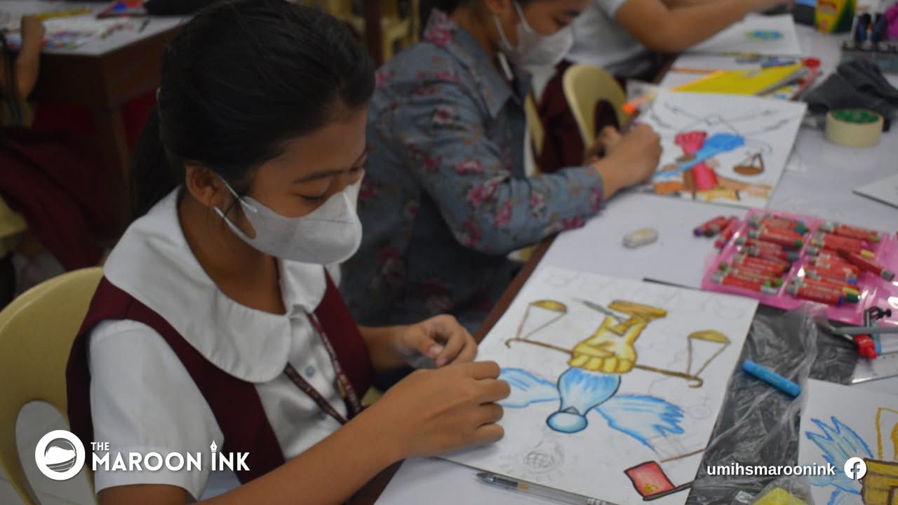 UMIHS NEWS | UMians compete in the poster making and quiz bee competitio...