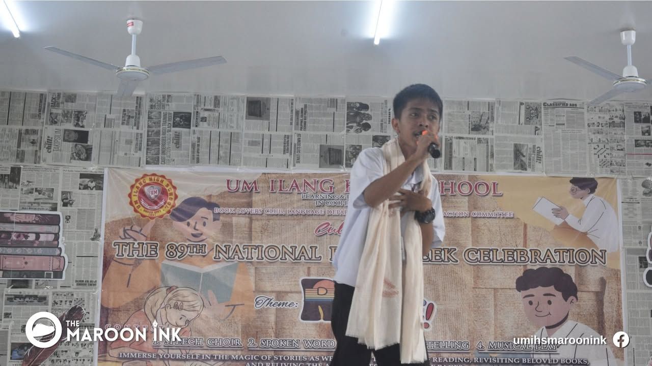 NEWS | The 89th National Book Week Culmination at UM Ilang High School