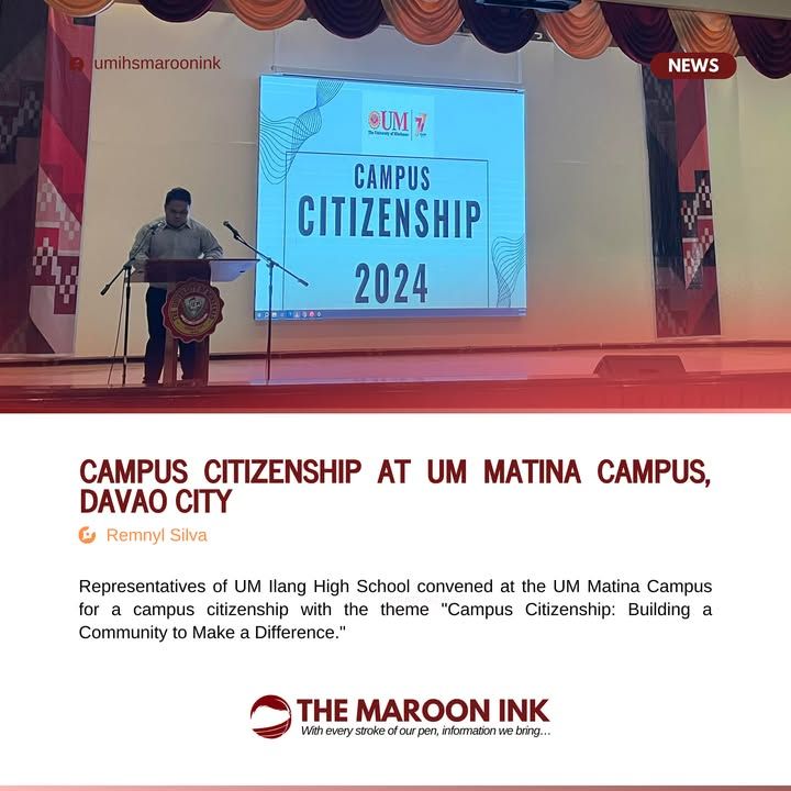 HAPPENING NOW | Campus Citizenship at UM Matina Campus, Davao City