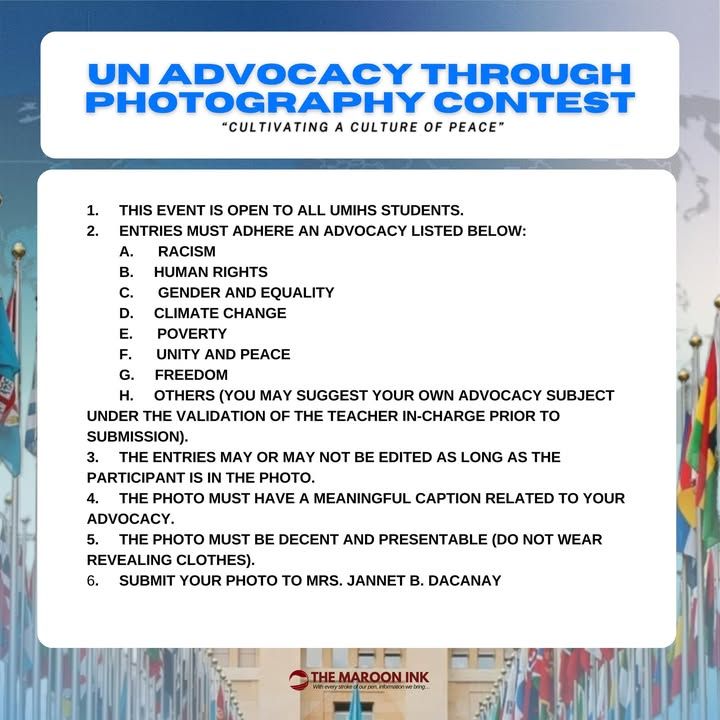 UNITED NATIONS 2024 | With the theme, Cultivating a Culture of Peace, UM...