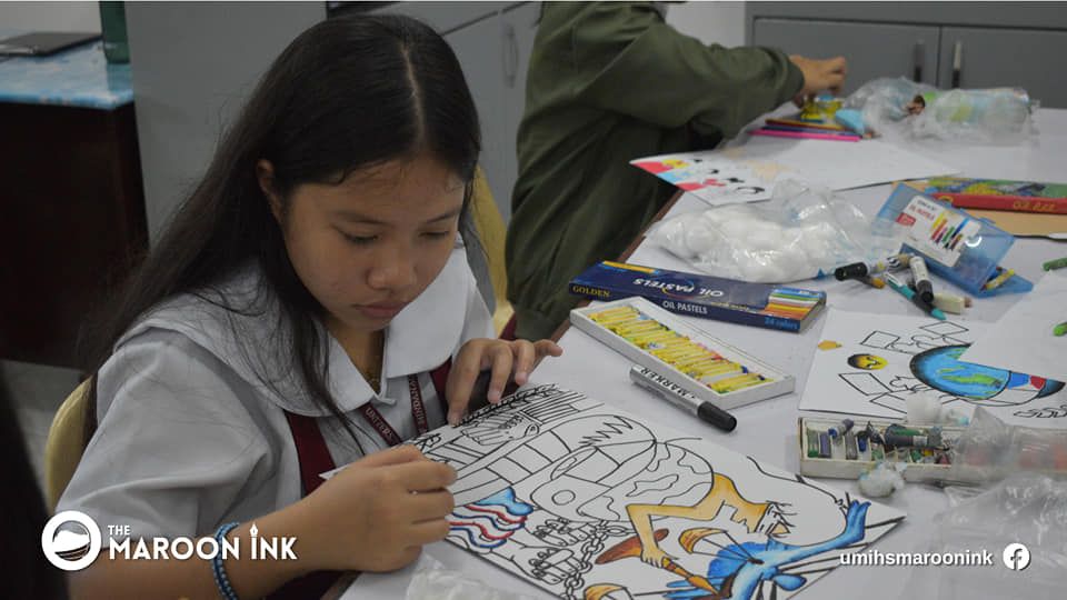 UMIHS NEWS | UMians compete in the poster making and quiz bee competitio...
