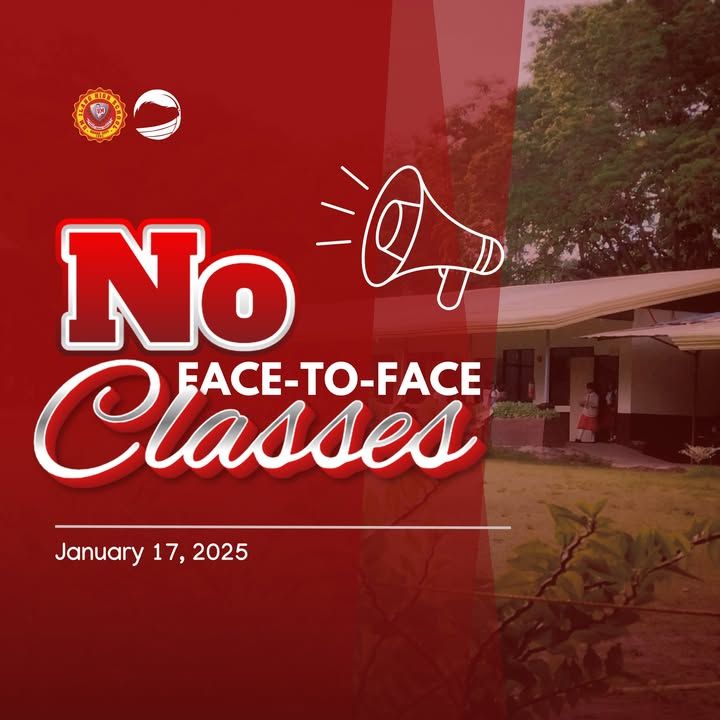 NO F2F CLASSES | On January 17, 2025, all classes will transition to an...