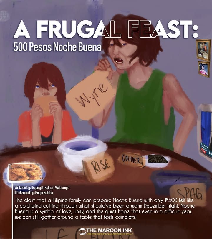 OPINION | A FRUGAL FEAST: 500 Pesos Noche Buena