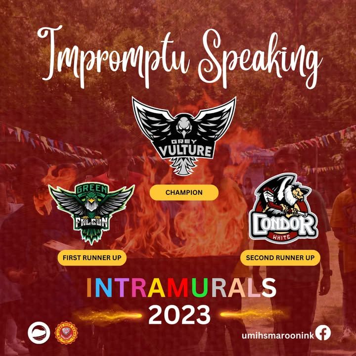 INTRAMURALS 2023 | With great pride and honor, The University of Mindana...