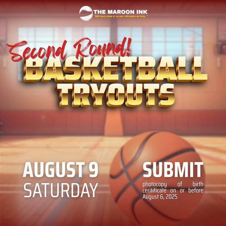 ANNOUNCEMENT| Second Round of Basketball Tryouts!
