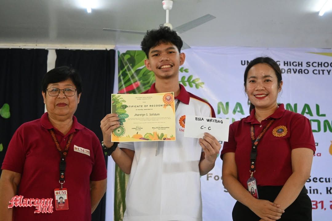 NUTRITION MONTH 2025 | On July 31, 2025, UM Ilang High School held the N...