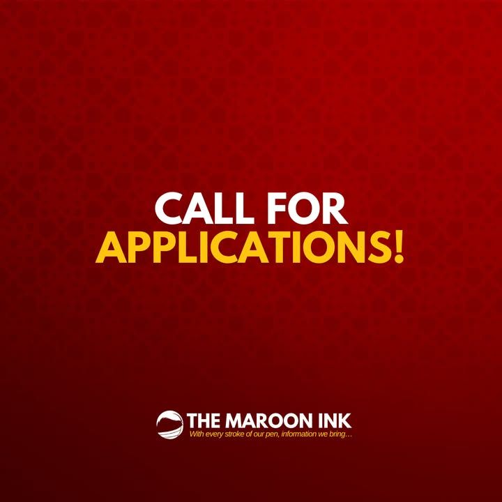 LAST CALL | Be part of The Maroon Ink!