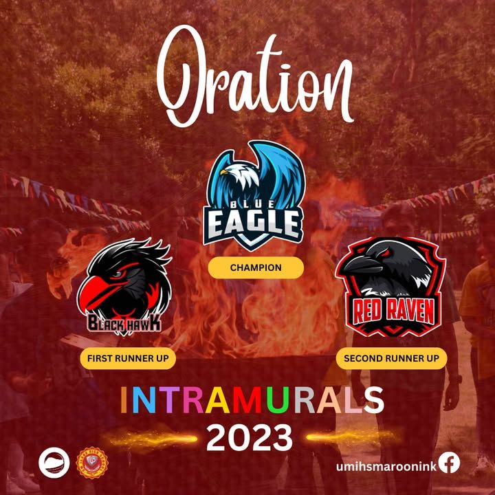 INTRAMURALS 2023 | With great pride and honor, The University of Mindana...