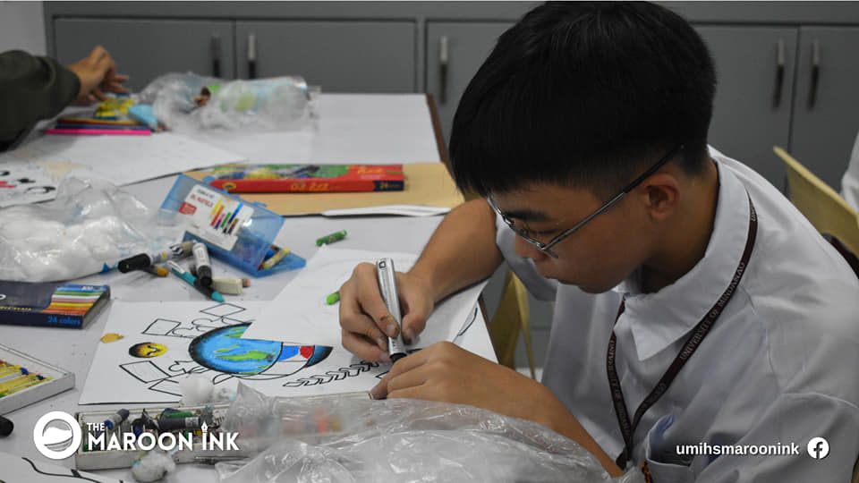 UMIHS NEWS | UMians compete in the poster making and quiz bee competitio...